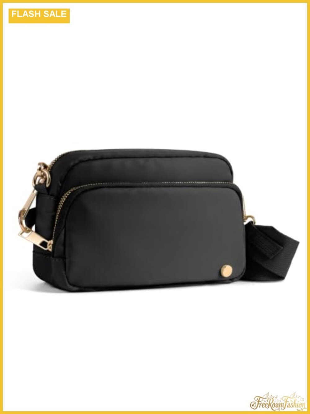 Anti Theft Crossbody Shoulder Bag Slash Resistant RFID Blocking Nylon Travel